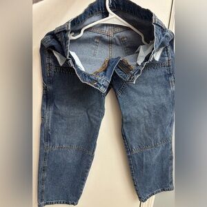 GAP Kids Carpenter Jeans in Medium Blue